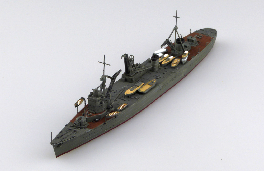 明石 1/700スケール 青島文化教材社 プラモデル 艦これプラモデルシリーズ 工作艦 No.35 艦娘