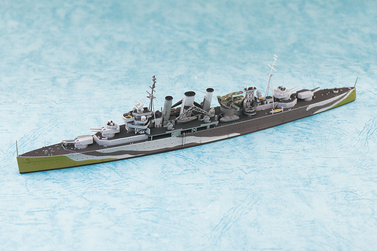 1 700 BRITISH HEAVY CRUIISER KENT AOSHIMA English