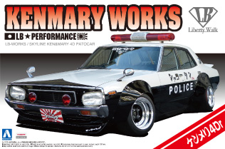 No.7 LBワークス ケンメリ4Drパトカー