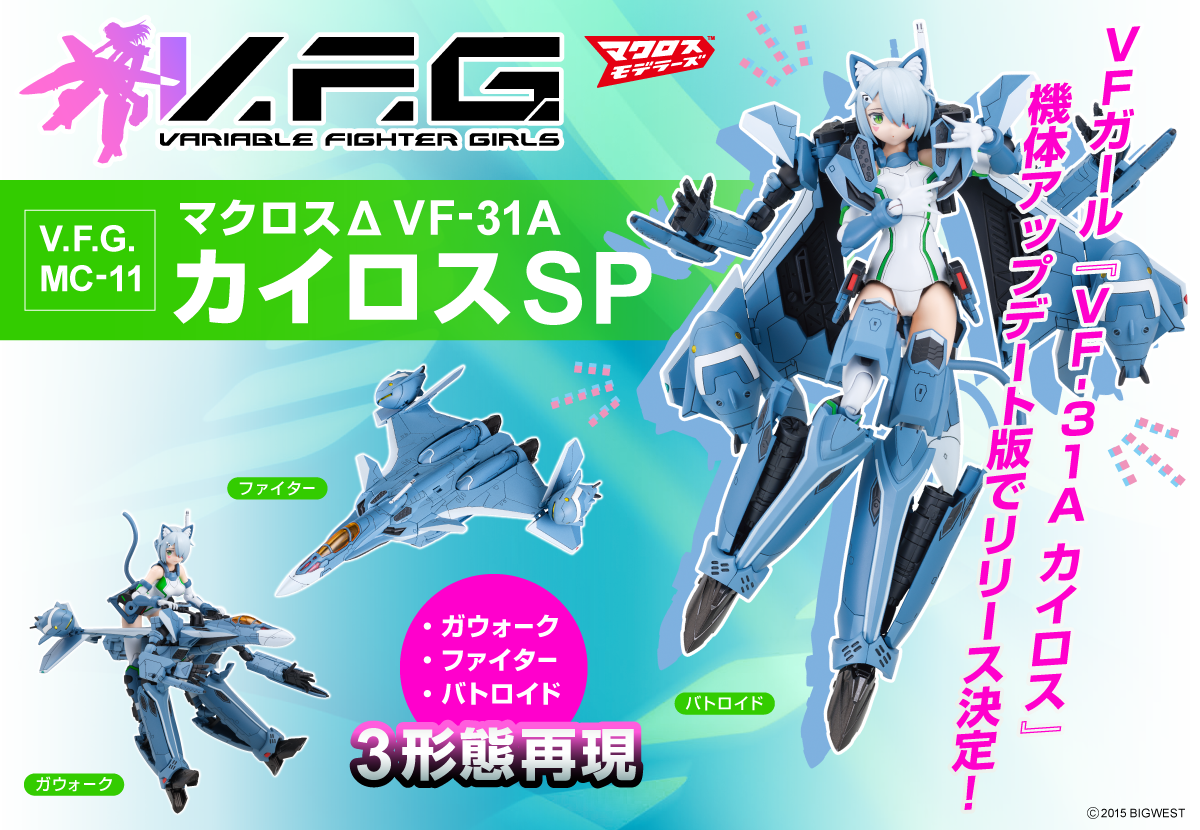 V.F.G. マクロスΔ VF-31A カイロスSP｜株式会社 青島文化教材社