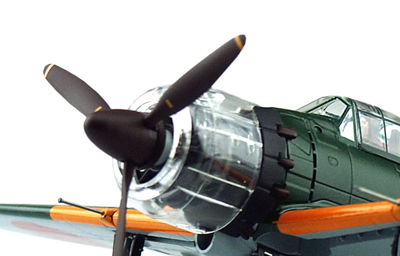 アオシマ文化教材社 1/48 第653海軍航空隊 零式艦上戦闘機 塗装済み完成品