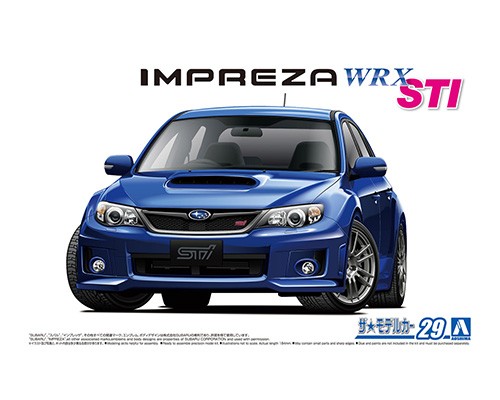 1/24 スバル GRB インプレッサWRX STI '10｜株式会社 青島文化教材社