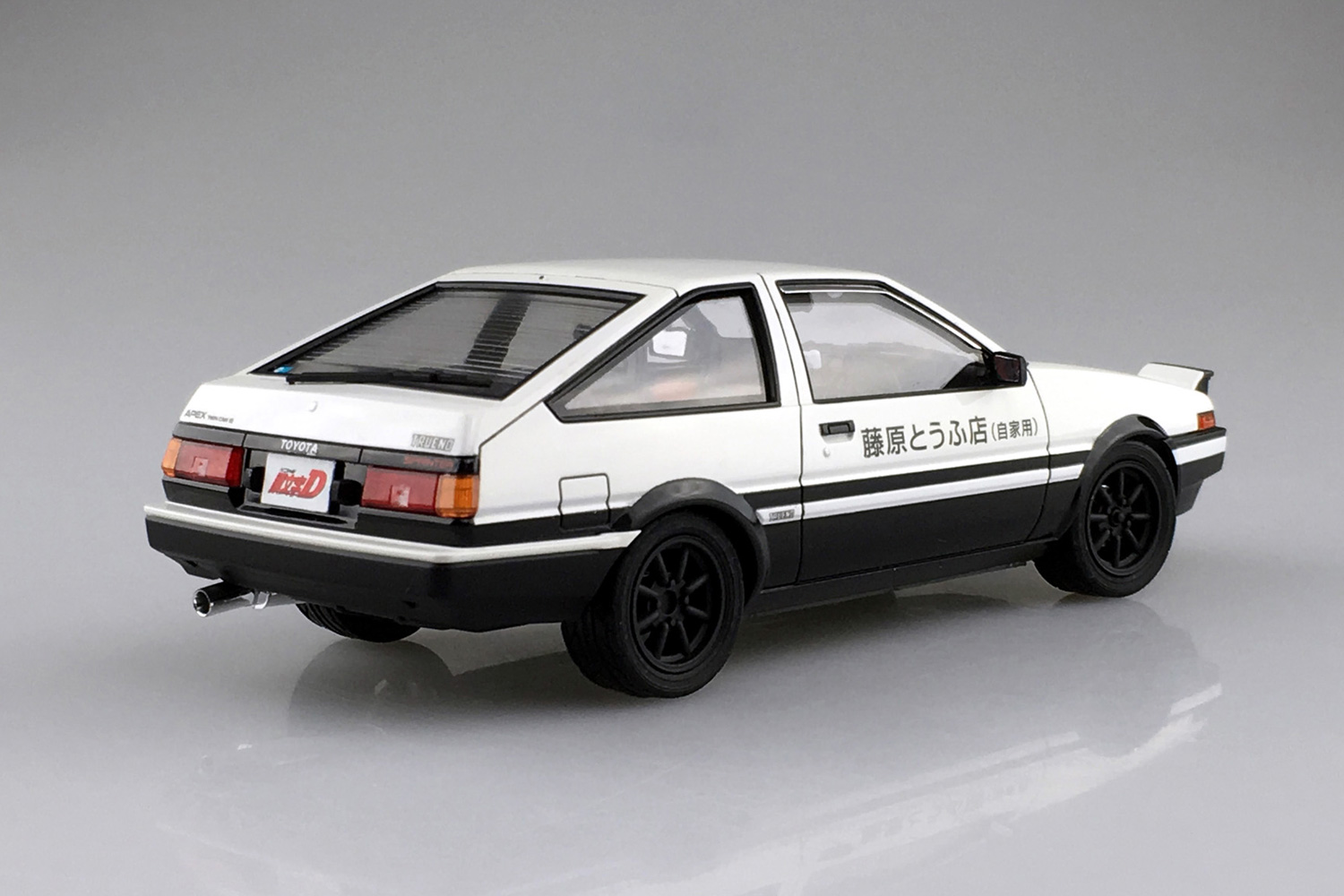 スペアボディ】AE86 トレノ 1/10 タミヤ ステッカー付属 TT-01 - メルカリ
