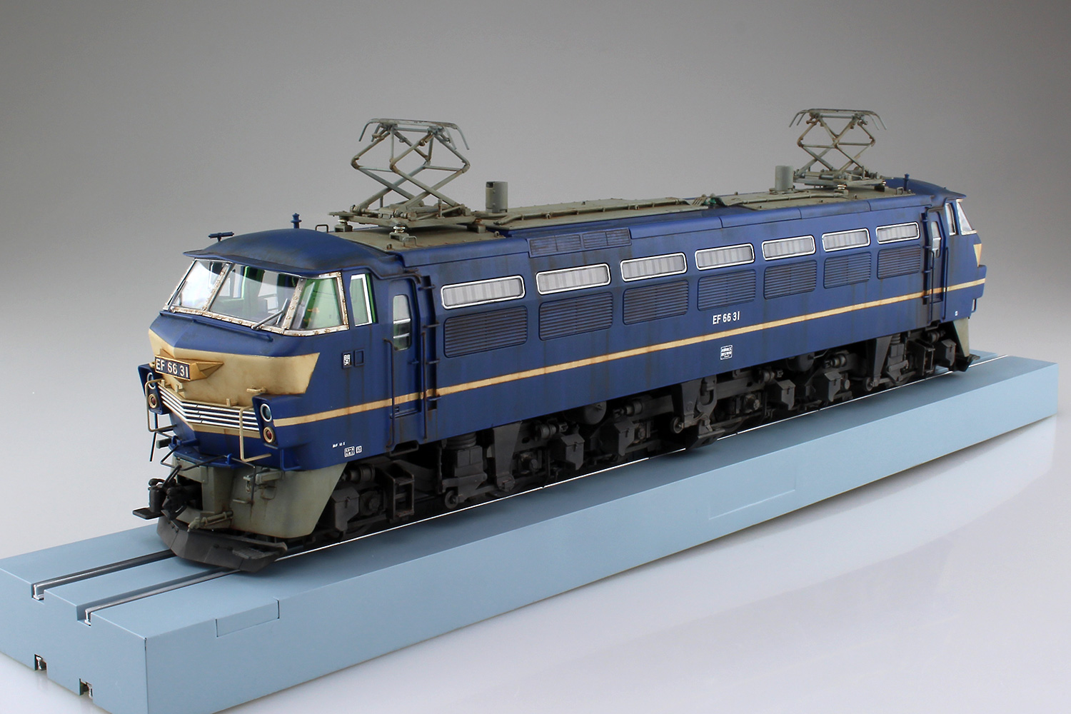 アオシマ 1／45 トレインミュージアムOJ No.4 電気機関車 EF66 - 鉄道模型
