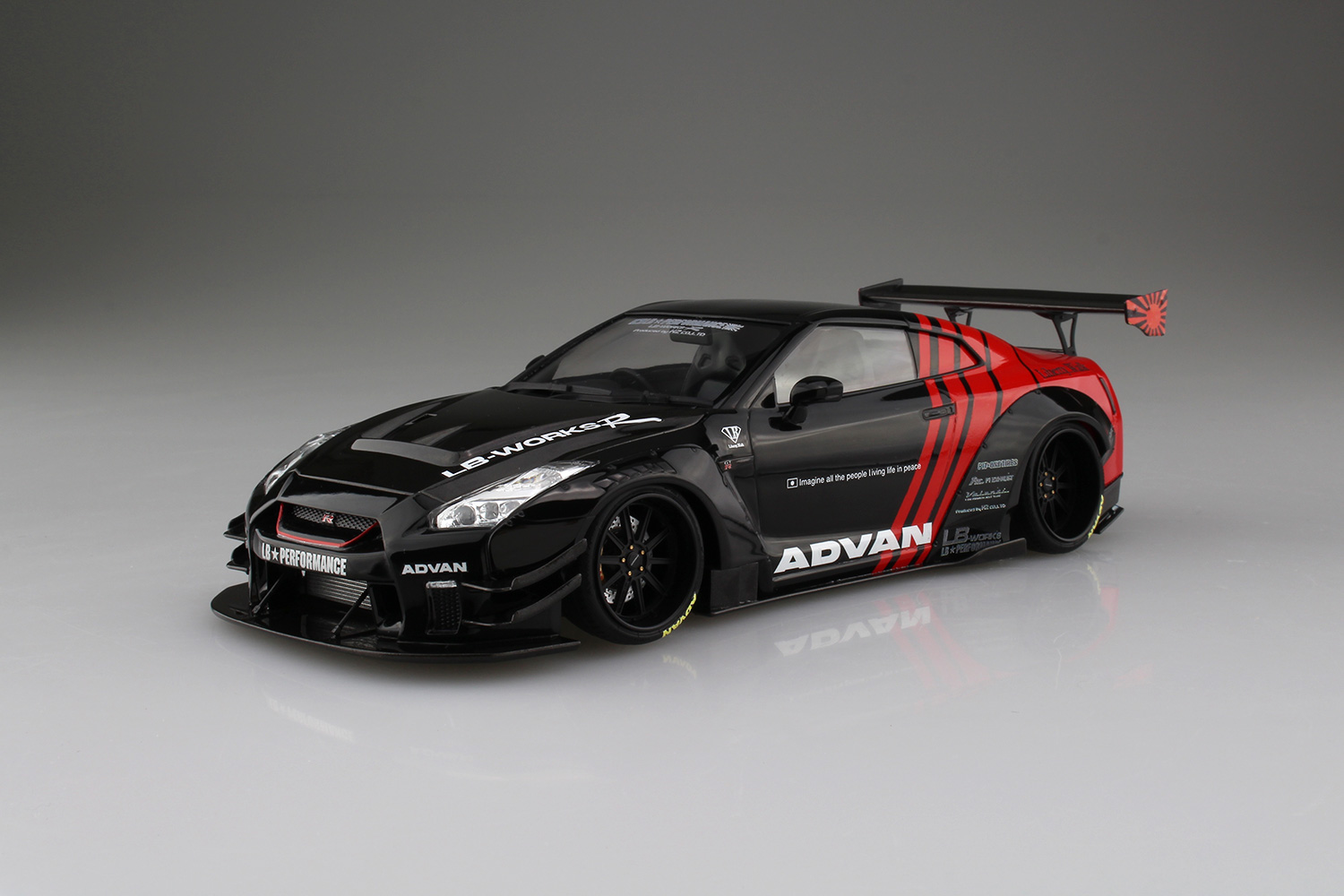 超特価】 青島文化教材社 24 リバティーウォークシリーズ No.9 LB WORKS R35 GT-R Ver.1 プラモデル 