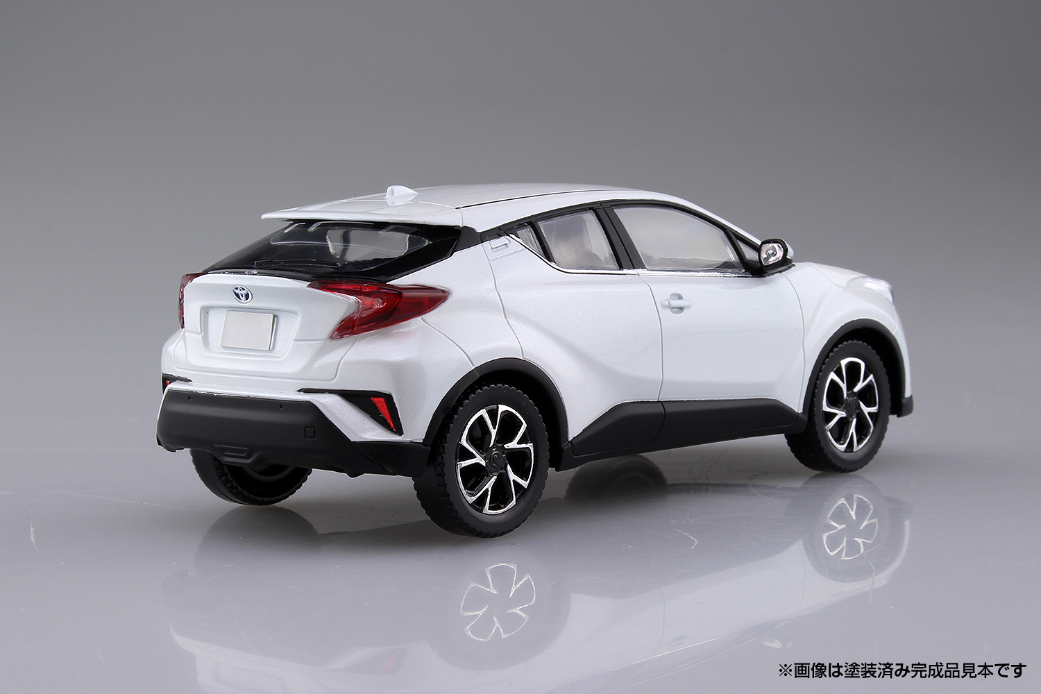 商品情報 1/18 ミニカー トヨタ C-HR ホワイトパール 後期ハイブリッド