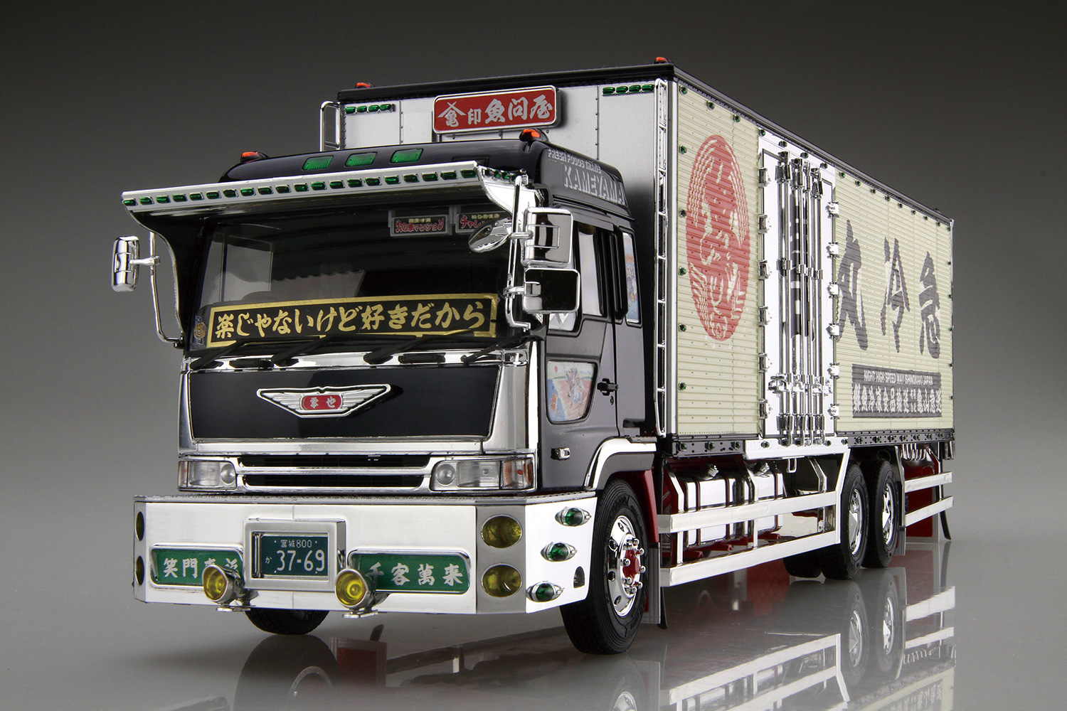 アオシマ1/32 アートトラック　豊丸冷急　プラモデル 楽天市場】アオシマ プラモデル 1/32 アートトラック Vol.7 丸美