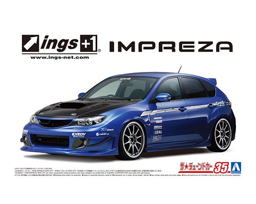 1 24 Ings Grbインプレッサ Wrx Sti 07 スバル 株式会社 青島文化教材社 1 24 Ings Grbインプレッサ Wrx Sti 07 スバル 株式会社 青島文化教材社