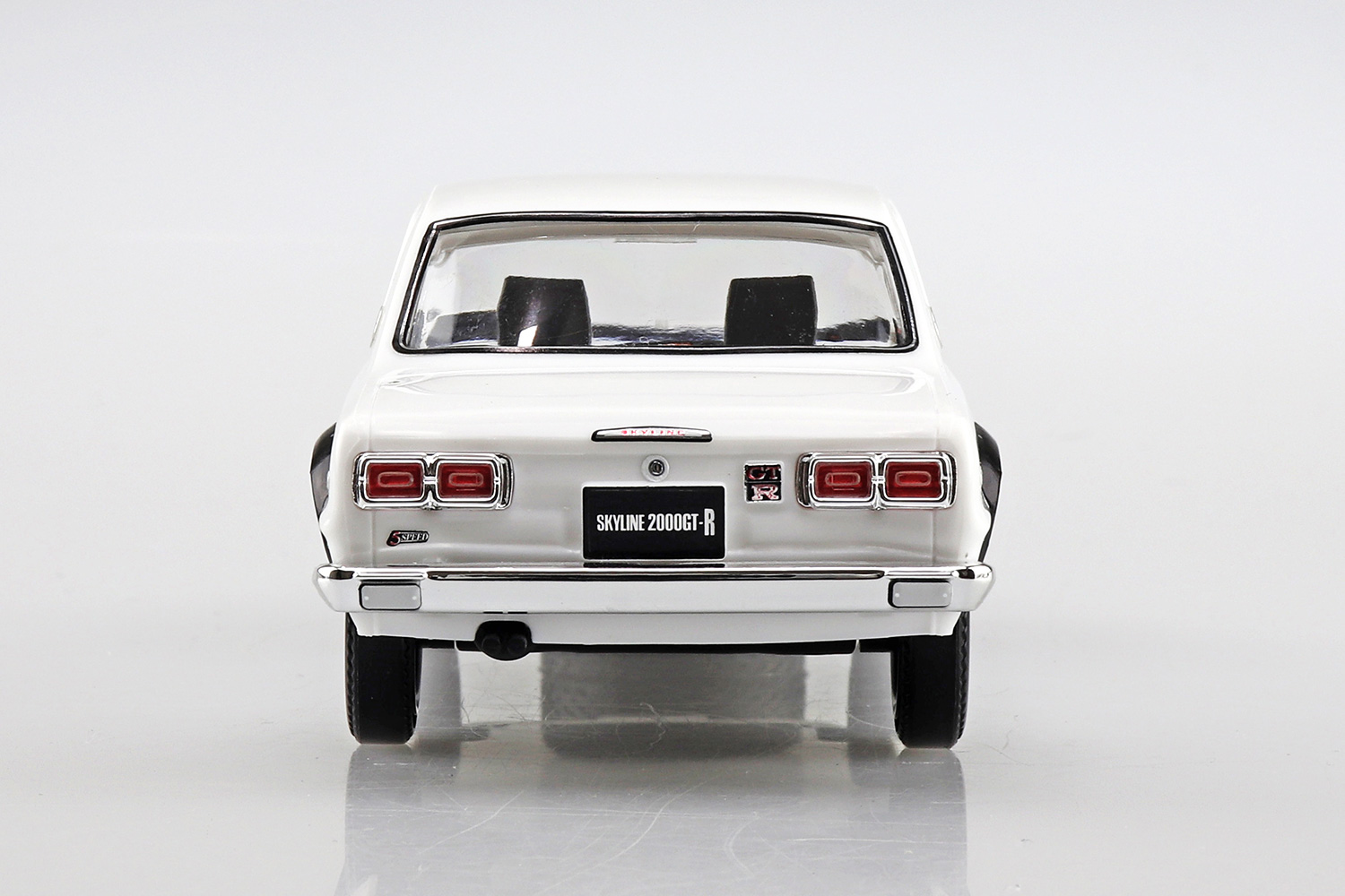 ams 1/43 日産 スカイライン2000GT-R ミニカー(ホワイト) - メルカリ