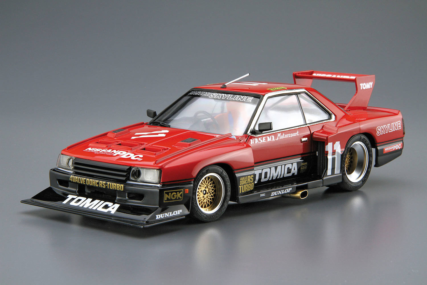 ☆当時品☆アオシマ☆スカイライン・RSターボ•シルエット☆