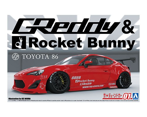 1/24 ZN6 TOYOTA 86 '12 GREDDY&ROCKET BUNNY ENKEI Ver. （トヨタ