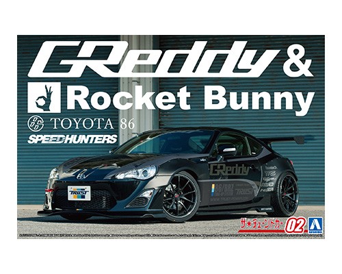 1/24 ZN6 TOYOTA 86 '12 GREDDY&ROCKET BUNNY VOLK RACING Ver