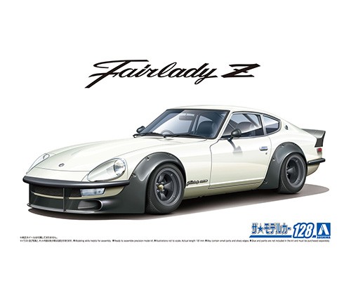 AOSHIMA 1/24 Kit di montaggio Nissan s30 fairlady z aero custom ver.2 1 2800 Aoshima 