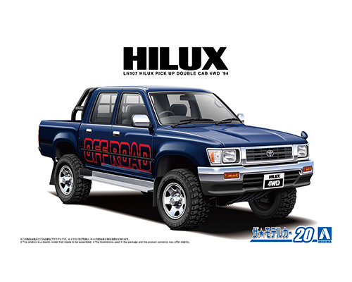最新入荷 TOYOTAトヨタハイラックスHILUX1/24スケール プラモデルKATO 