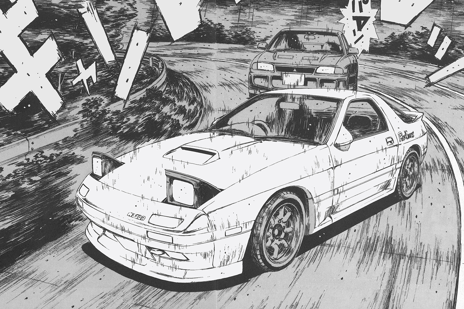 Initial D Takahashi Ryosuke Fc3s Rx 7 Comics Vol 11 Akagi Battle Ver Aoshima English