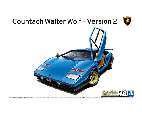 1/24 '76 WOLF Countach Version 2｜AOSHIMA｜English