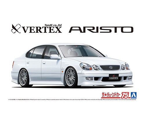 1/24 VERTEX JZS161 ARISTO '00 (TOYOTA)｜AOSHIMA｜English