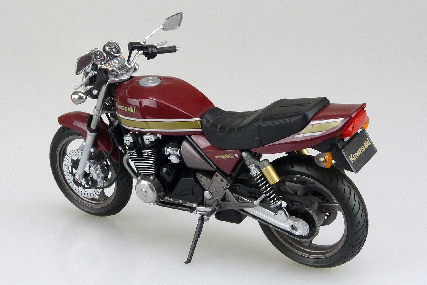 ブランド品専門の アオシマ 12 ザ バイク No.013 カワサキ ZR400C ZEPHYR '89 プラモデル