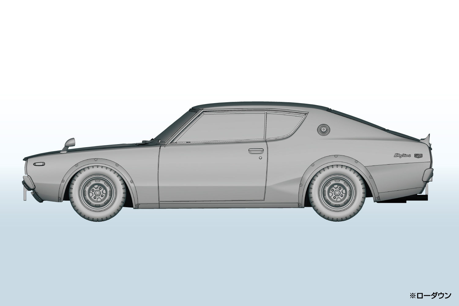 ニッサン C110スカイラインGT-R(ホワイト)｜株式会社 青島文化教材社