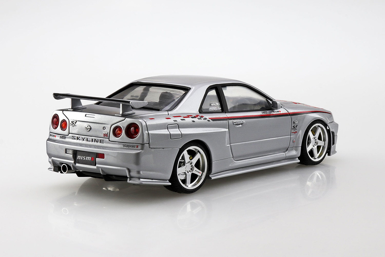 アオシマ  楽プラ　スカイライン GTR4台セット